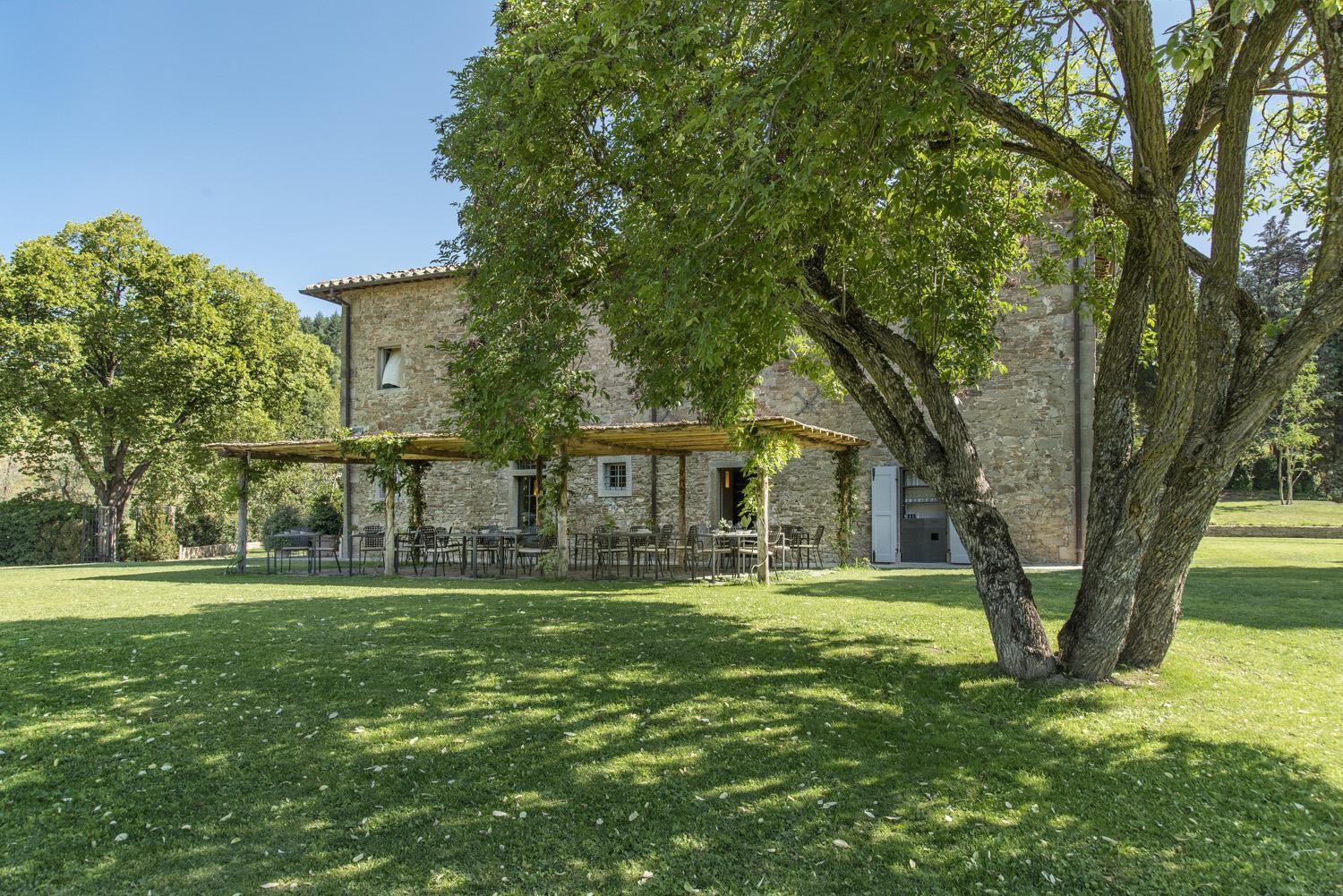 Отель Badia Di Pomaio Ареццо Экстерьер фото